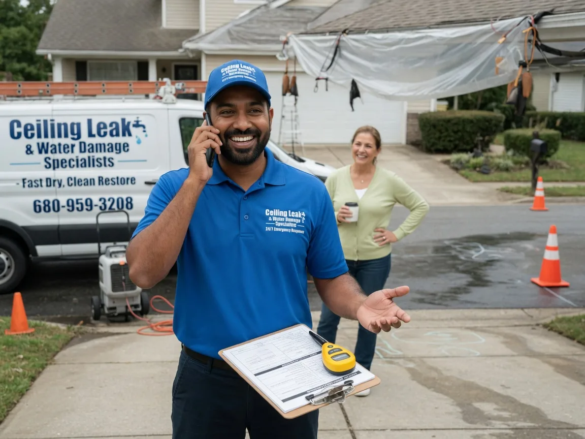 Ceiling Leak Cleanup Rockford, MI FAQs
